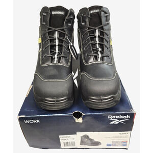 Reebok Work TRAINEX Men's 6" Black Sport Boot With Net Guard Size 11W RB6755